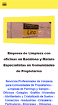 Mobile Screenshot of limpiezas-lina.com